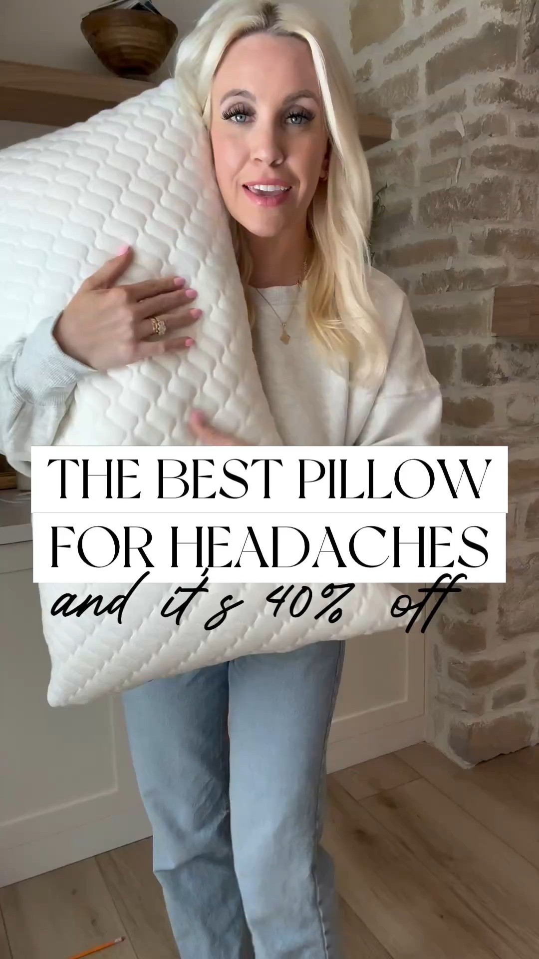 The best pillow and it’s 40% off!