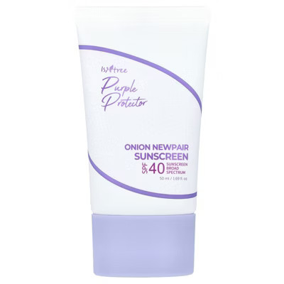 ISNtree Purple Protector, Onion Newpair Sunscreen, SPF 40, 1.69 fl oz (50 ml) | Target