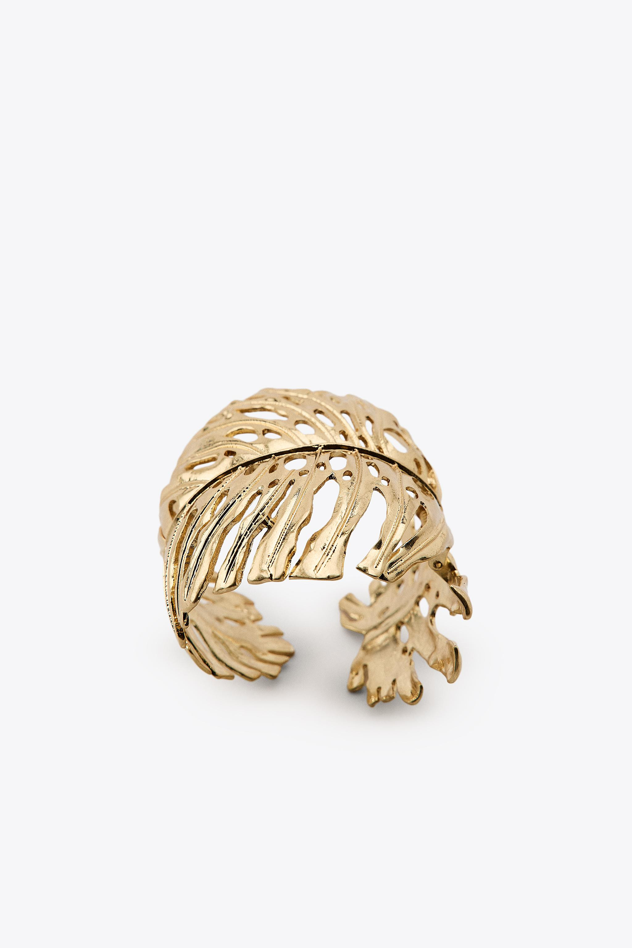 LEAF CUFF BRACELET | Zara US