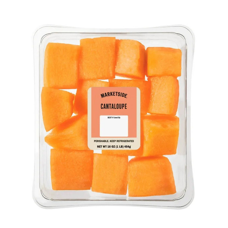 Marketside Fresh Cut Cantaloupe Chunks, 16 oz Tray | Walmart (US)
