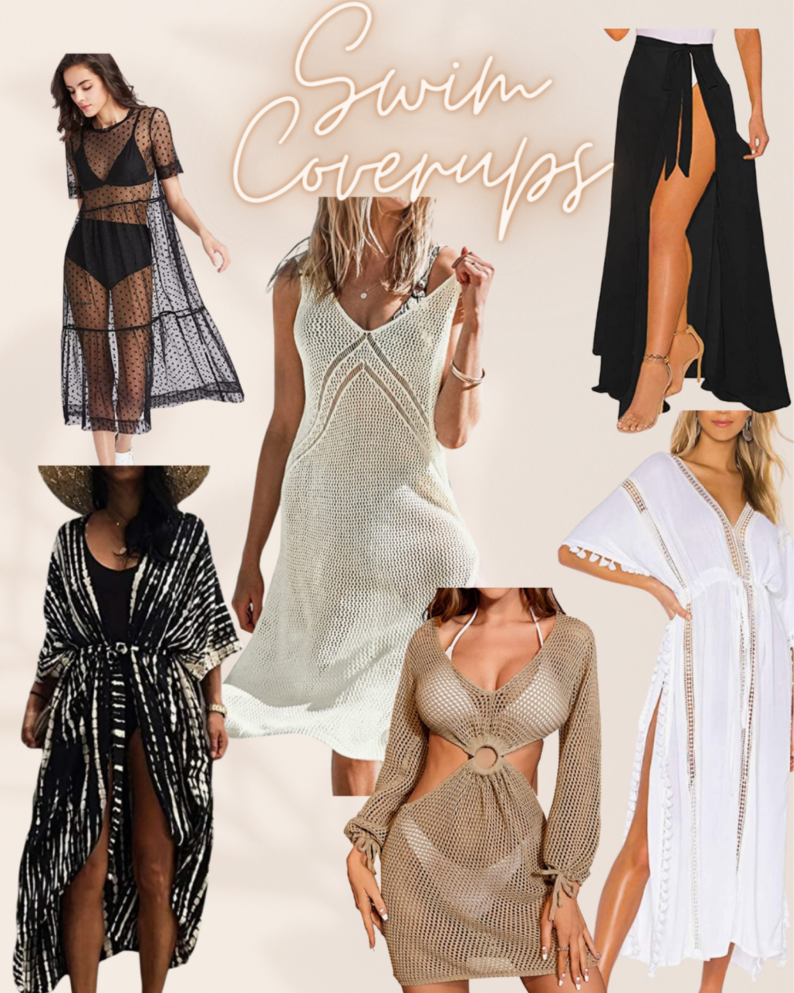 Swim cover ups! Crochet dress. 

#LTKFind #LTKtravel #LTKswim