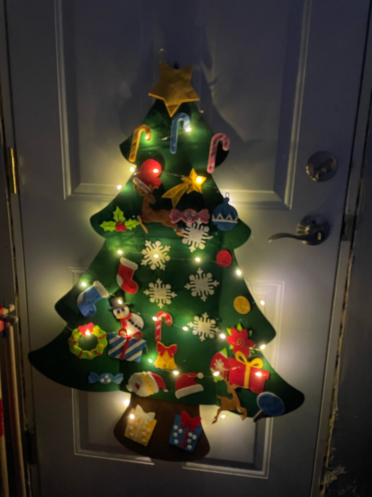 3ft DIY Lighted Felt Christmas Tree plus Snowman Advent Calendar. My 4 year old loves it!!! 

#LTKGiftGuide #LTKHoliday #LTKkids