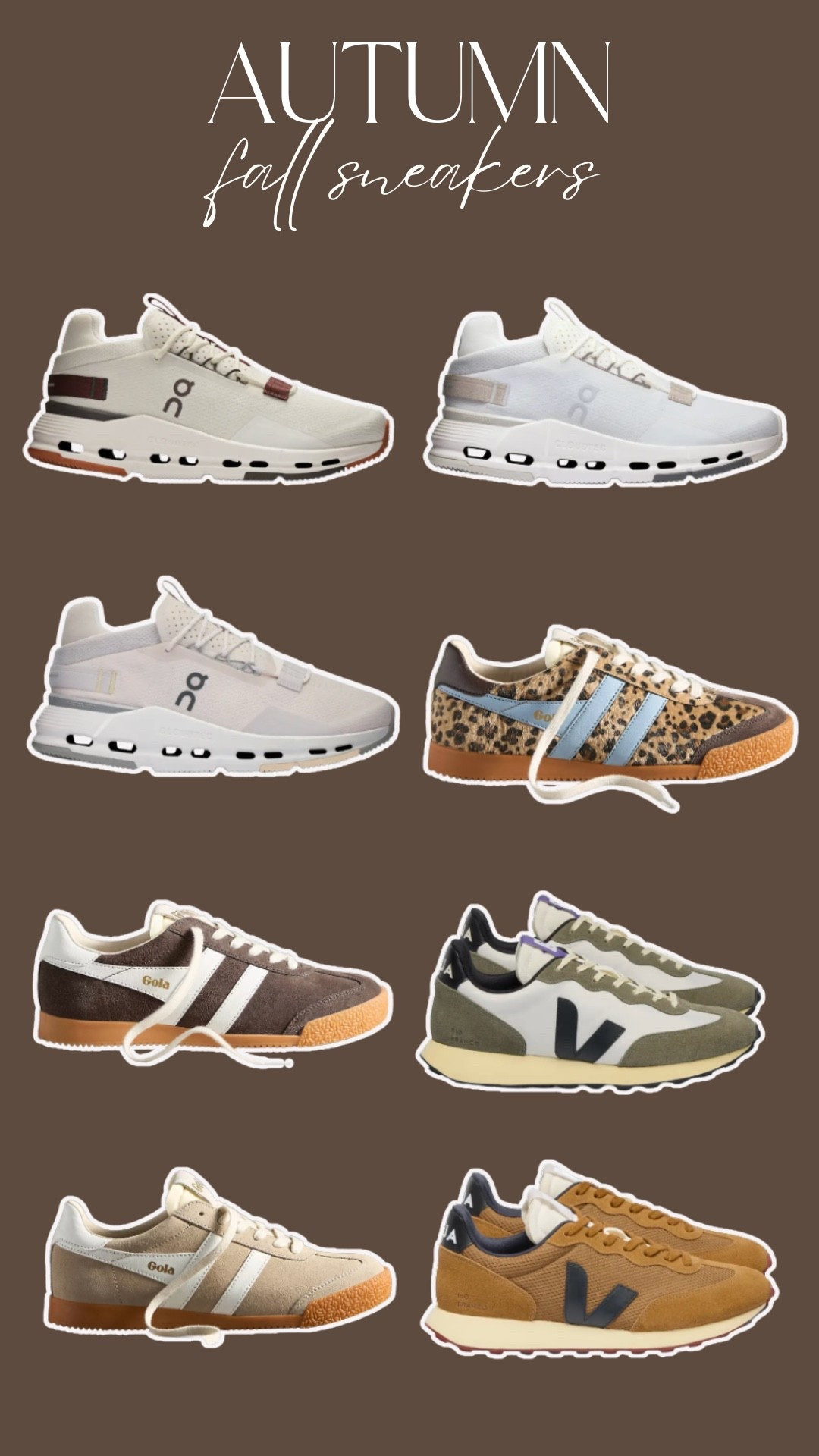 Autumn sneakers roundup 

#LTKSeasonal #LTKFindsUnder100 #LTKShoeCrush