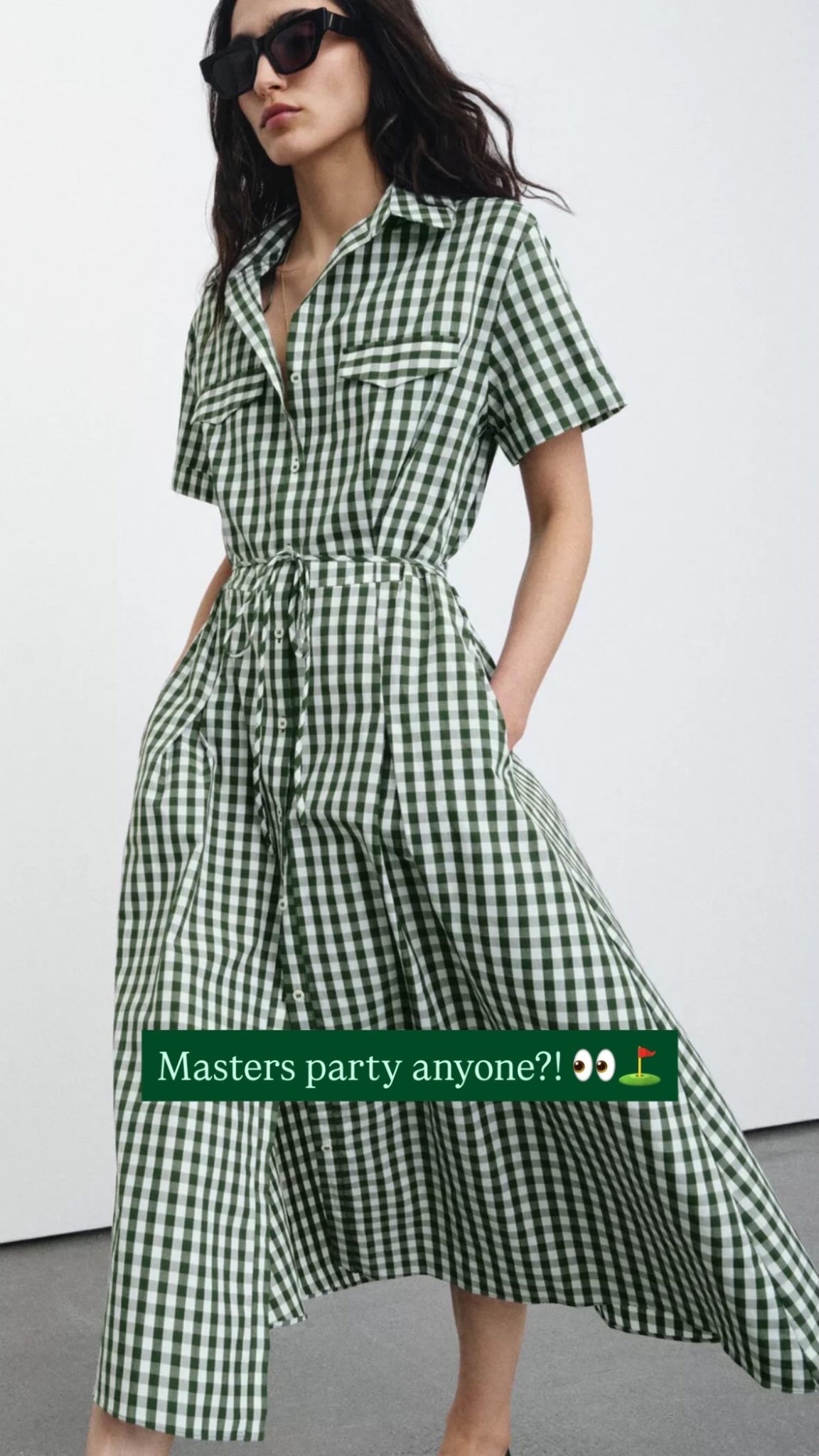 This green gingham dress is SO perfect for a Masters Party! ⛳️🏌️

It’s under $100, too!! Could also be cute for Easter, spring break, Mother’s Day brunch, and beyond.

#LTKmomlife #LTKSeasonal #LTKootd