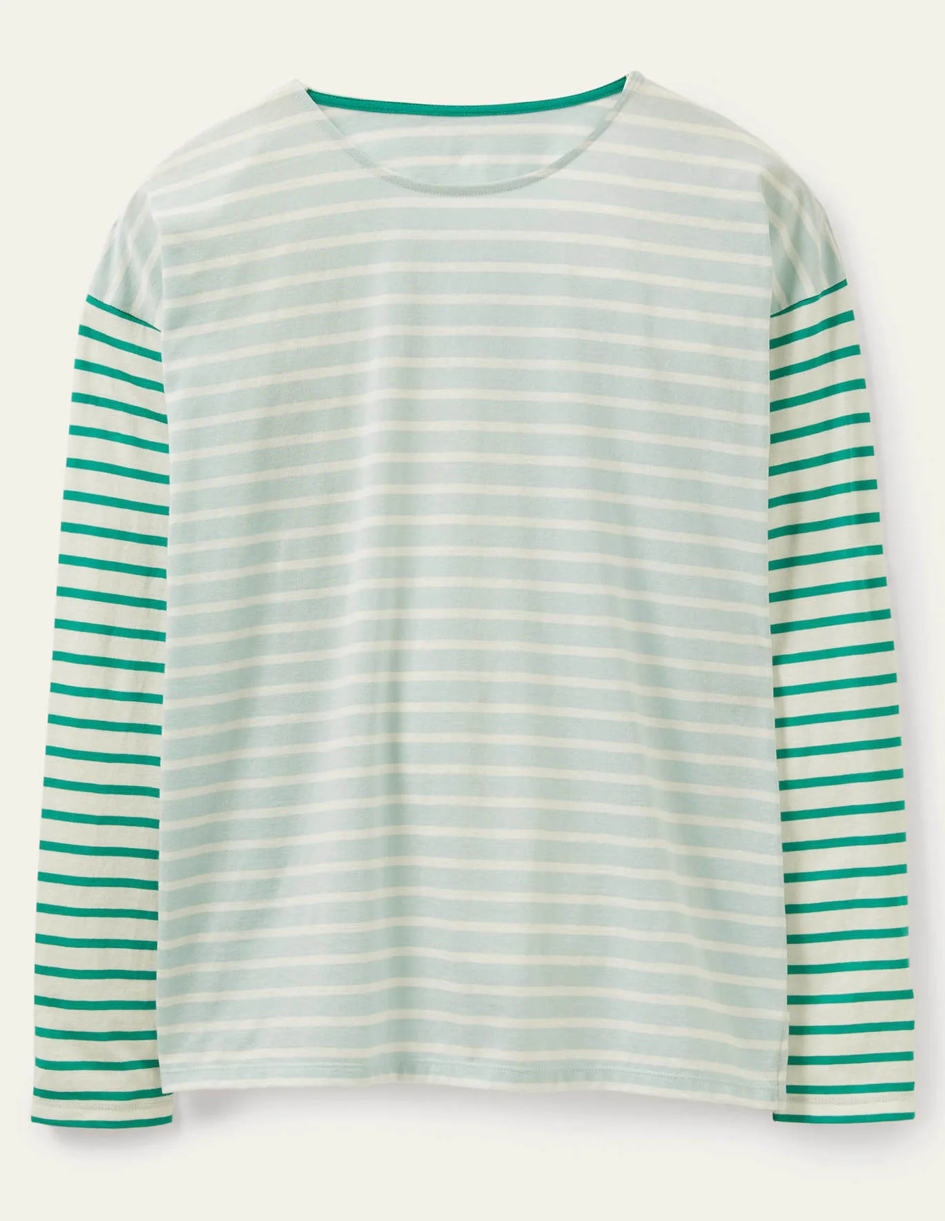 Dropped Shoulder Breton Top | Boden (US)
