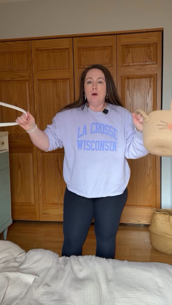 Let’s make some cute Easter baskets for my girls that arent full of a bunch of crap I’m gonna throw away 🐰 Linked stuff in my ShopMy & LTK 🫶🏻 #easter #easterbasketideas #momlife