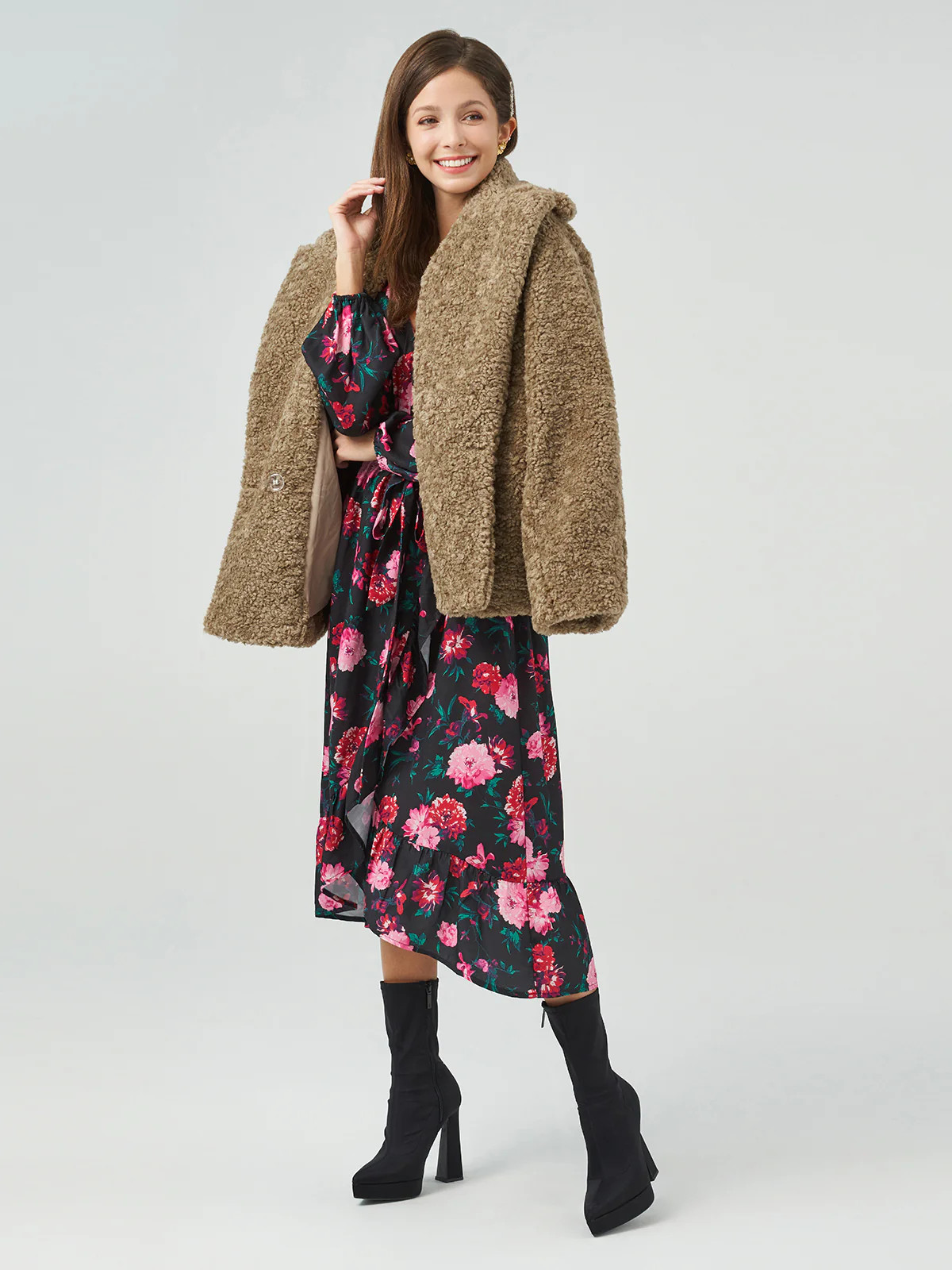 Drop Shoulder Double Breasted Jacket | 89th + Madison