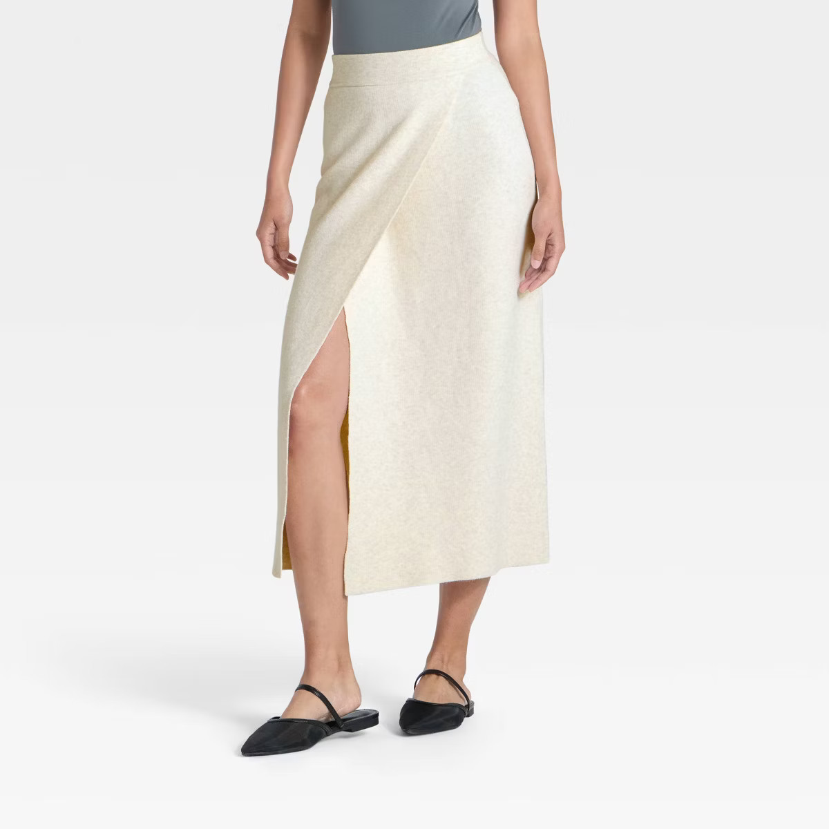 Women's Wrap Column Midi Skirt - A New Day™ | Target