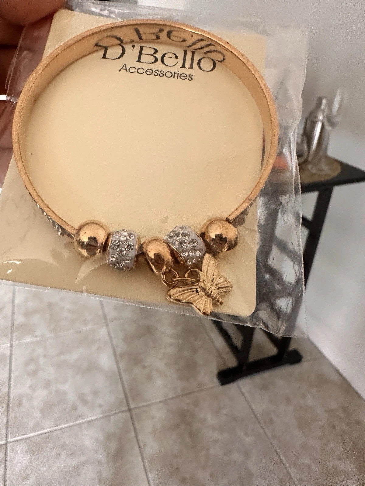 Bracelet Color Gold with A Butterfly Charm for Women | eBay | eBay US