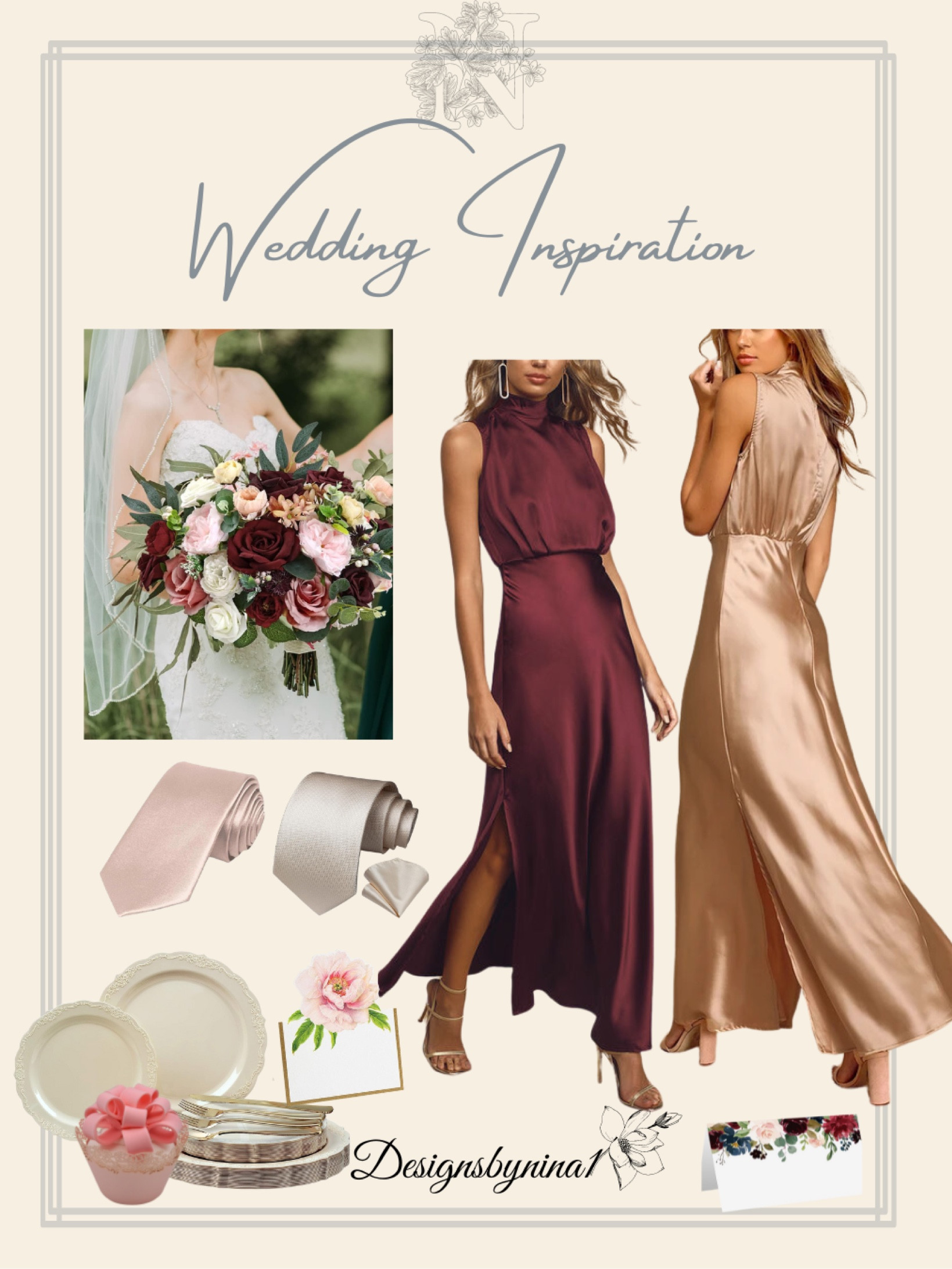 🤍Gorgeous Wedding Inspiration! Gorgeous bridesmaid dresses, groomsmen ties, wedding guest dresses, cake stand, tabletop, wood flowers: can be used for centerpieces, flower bouquets & boutonnière, cake decorating & more | Fall weddings!

🤍Check out for “Wedding Ideas” Collection for more inspo!

#LTKwedding #LTKFind #LTKunder100