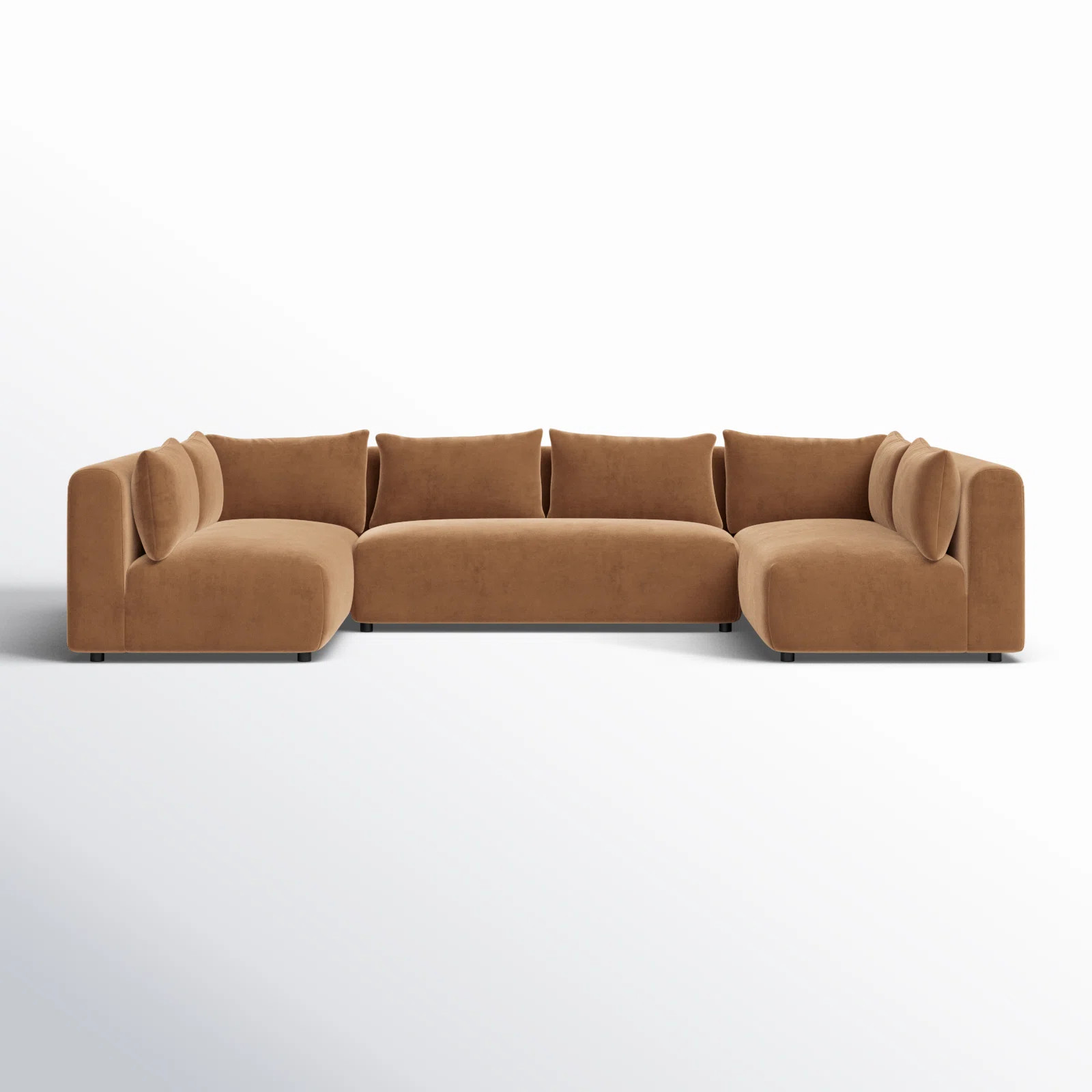 Wade Logan® Brackely 3 - Piece Upholstered Sectional & Reviews | Wayfair | Wayfair North America