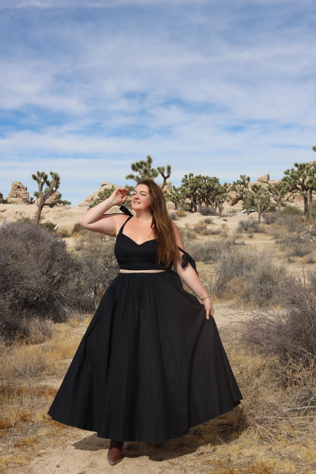 Finding a 2 piece set that fits just right in a size 18w?! This reformation set hugs in all the right places. Perfect for days when you want to feel put together without all the fuss. Wearing my wide calf dolce vita boots with this set. 

#LTKPlusSize #LTKHoliday #LTKSeasonal