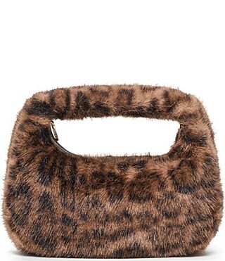 Dolce Vita Frankie-F Faux Fur Clutch - Leopard | Dillard's