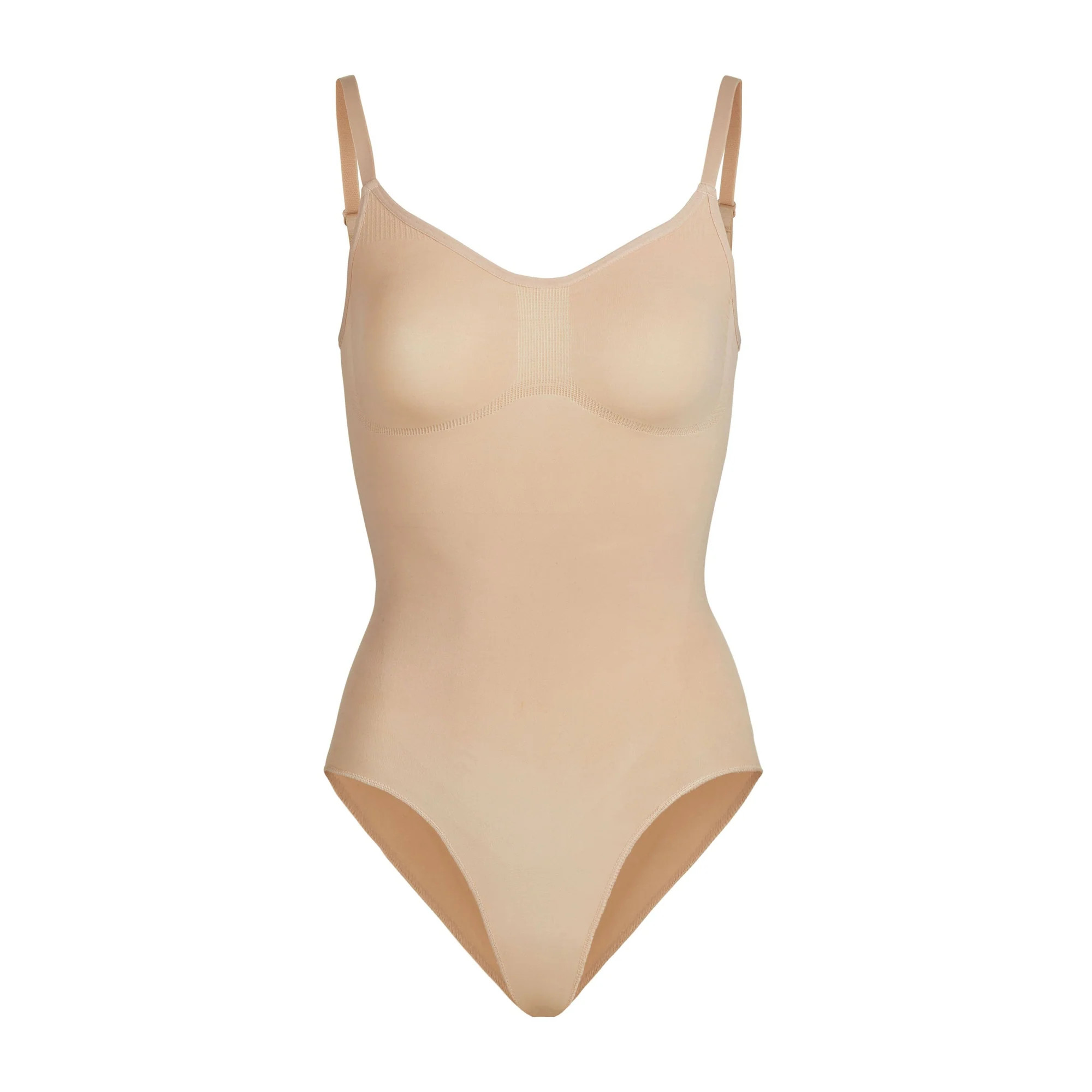 Sculpting Bodysuit W. Snaps - Clay | SKIMS | SKIMS (US)