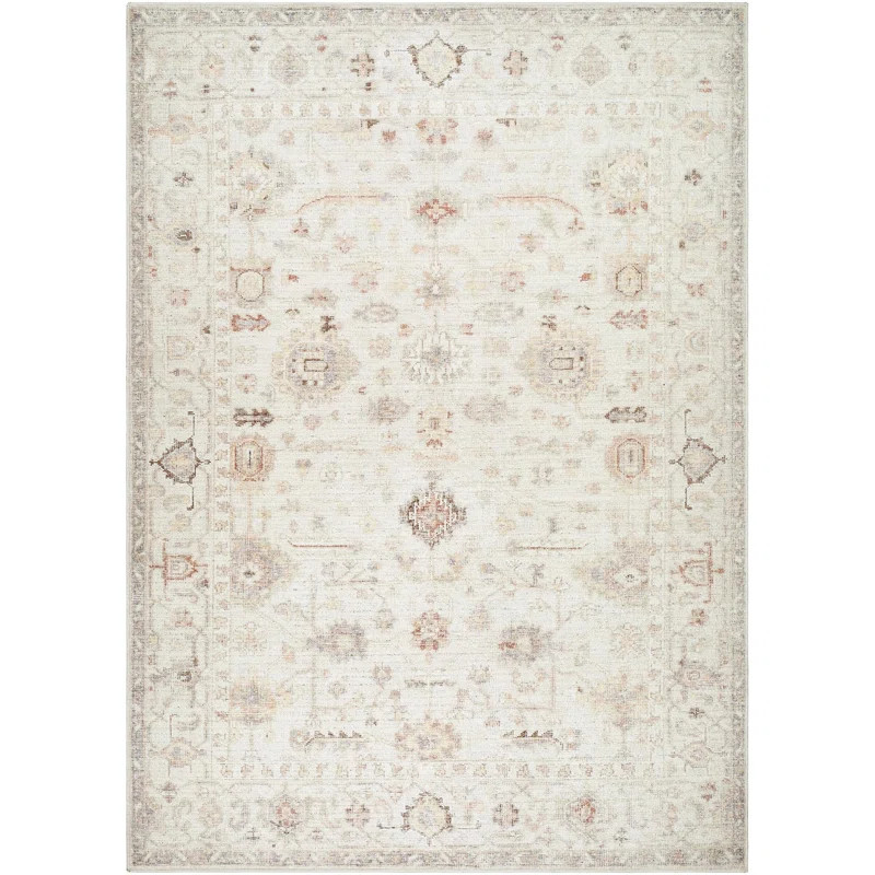 Our PNW Home x Livabliss Spokane Ivory Traditional Area Rug | Wayfair North America