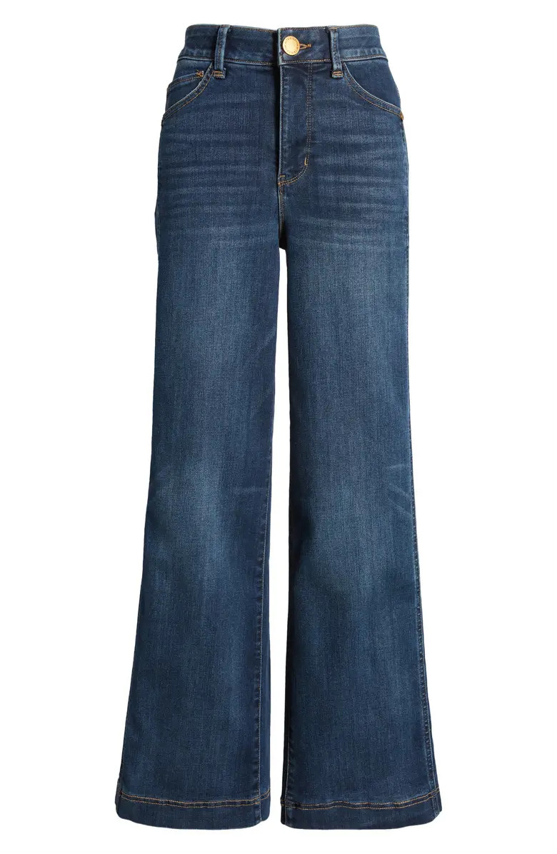 'Ab'Solution Skyrise High Waist Wide Leg Jeans | Nordstrom