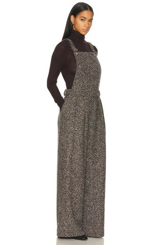 Mimchik Kiki Tailored Overall in Brown | FWRD 