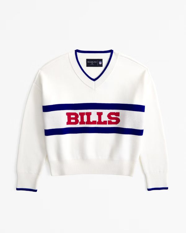 NFL Buffalo Bills LuxeLoft V-Neck Sweater | NFL NFL | Abercrombie.com | Abercrombie & Fitch (US)