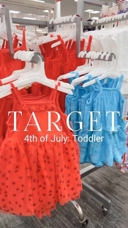 The cutest 4th of July fits for the littles! ⭐️ 

#targetfind #target #fourthofjuly #toddlergirl #toddlerboy 

#LTKkids #LTKstyletip #LTKunder50