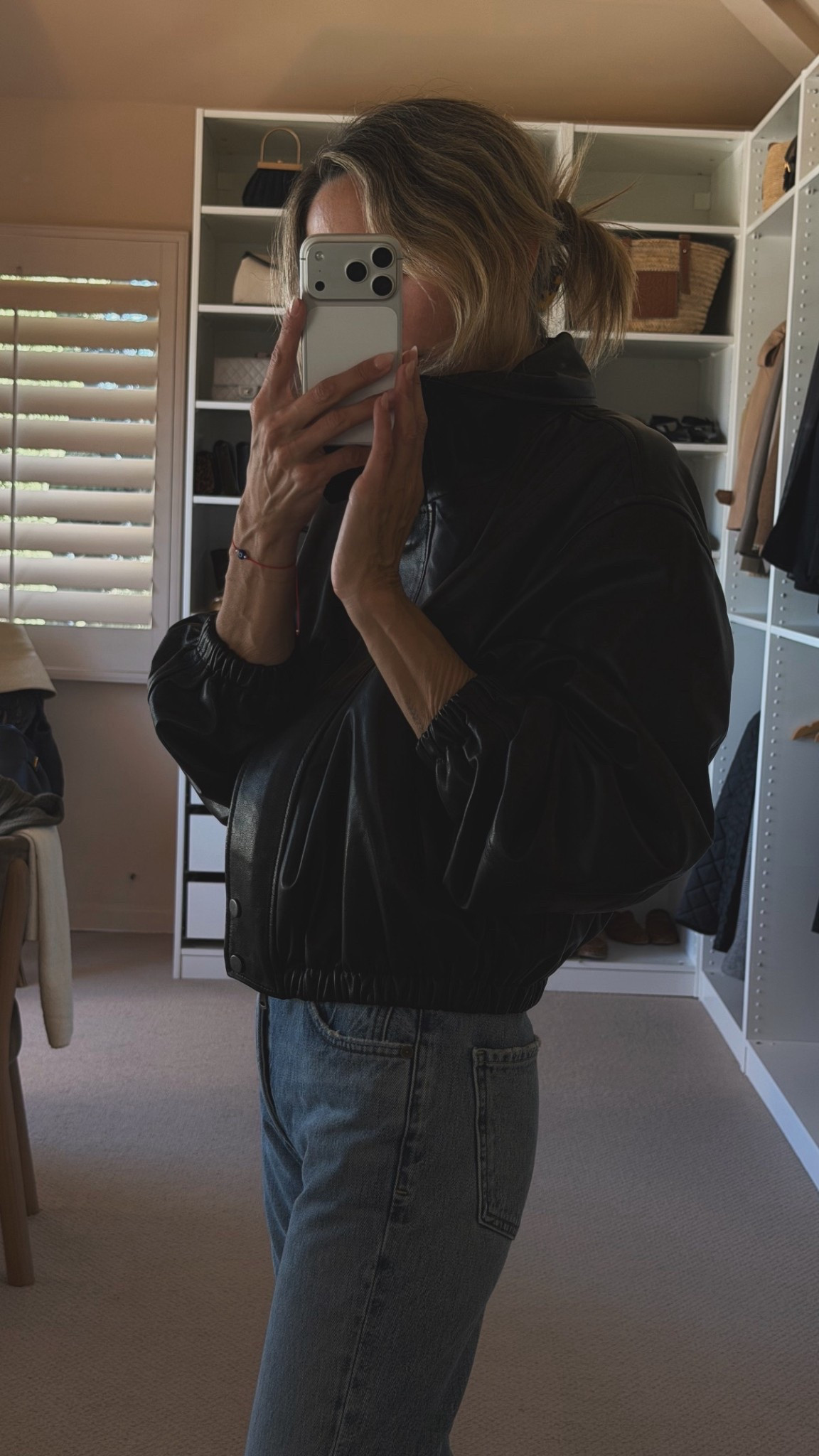 Found the leather jacket of my dreams. It's the Nour Hammour PIA

#LTKOver40 #LTKSeasonal