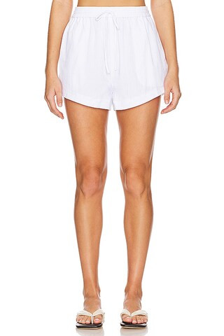 Seafolly Crinkle Short in White from Revolve.com | Revolve Clothing (Global)