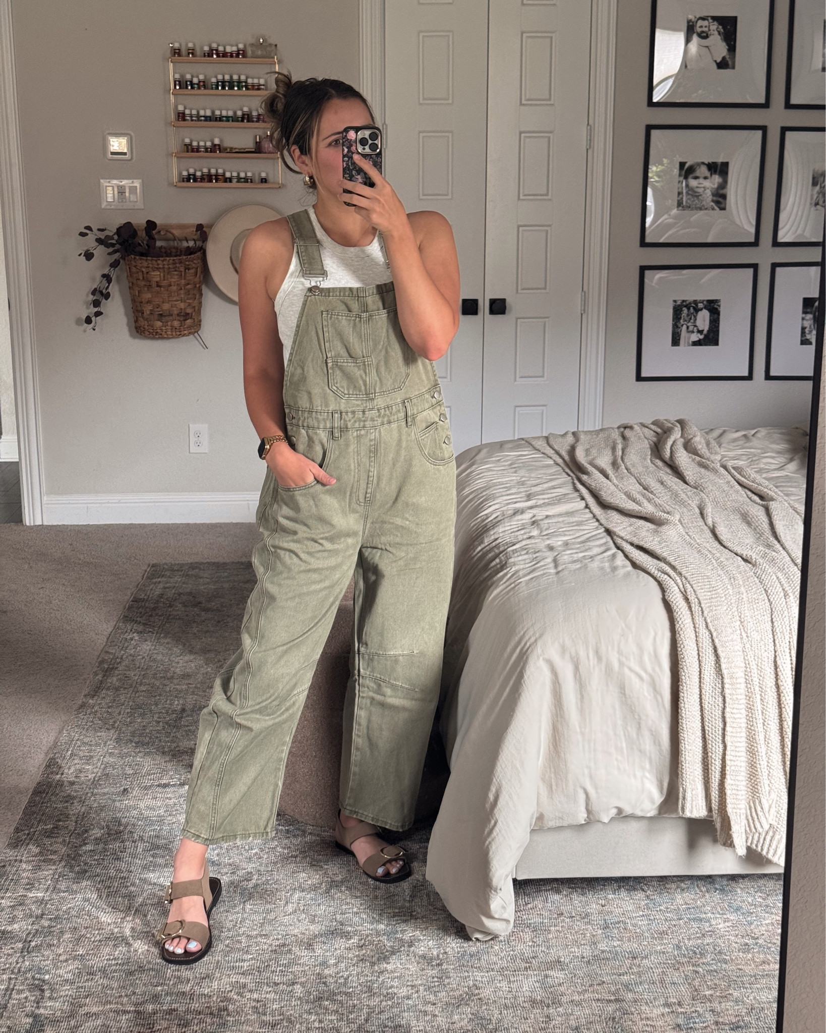 Fashion finds from Amazon, Target, and old navy that I’ll be living in // affordable fashion // Amazon overalls // casual mom outfits // Amazon trucker hat // summer dress // summer sandals 