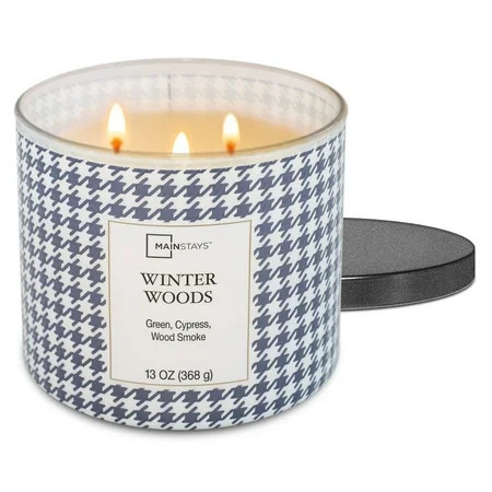 Mainstays Winter Woods Scented 3-Wick Candle, 13 oz. | Walmart (US)