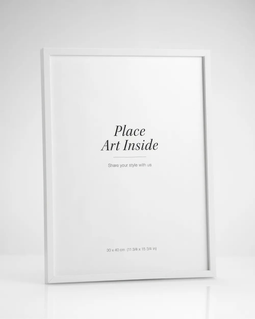 White picture frame, 20" x 28" in | Desenio