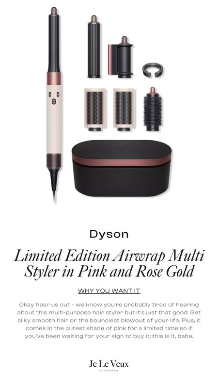 the Dyson is a must 