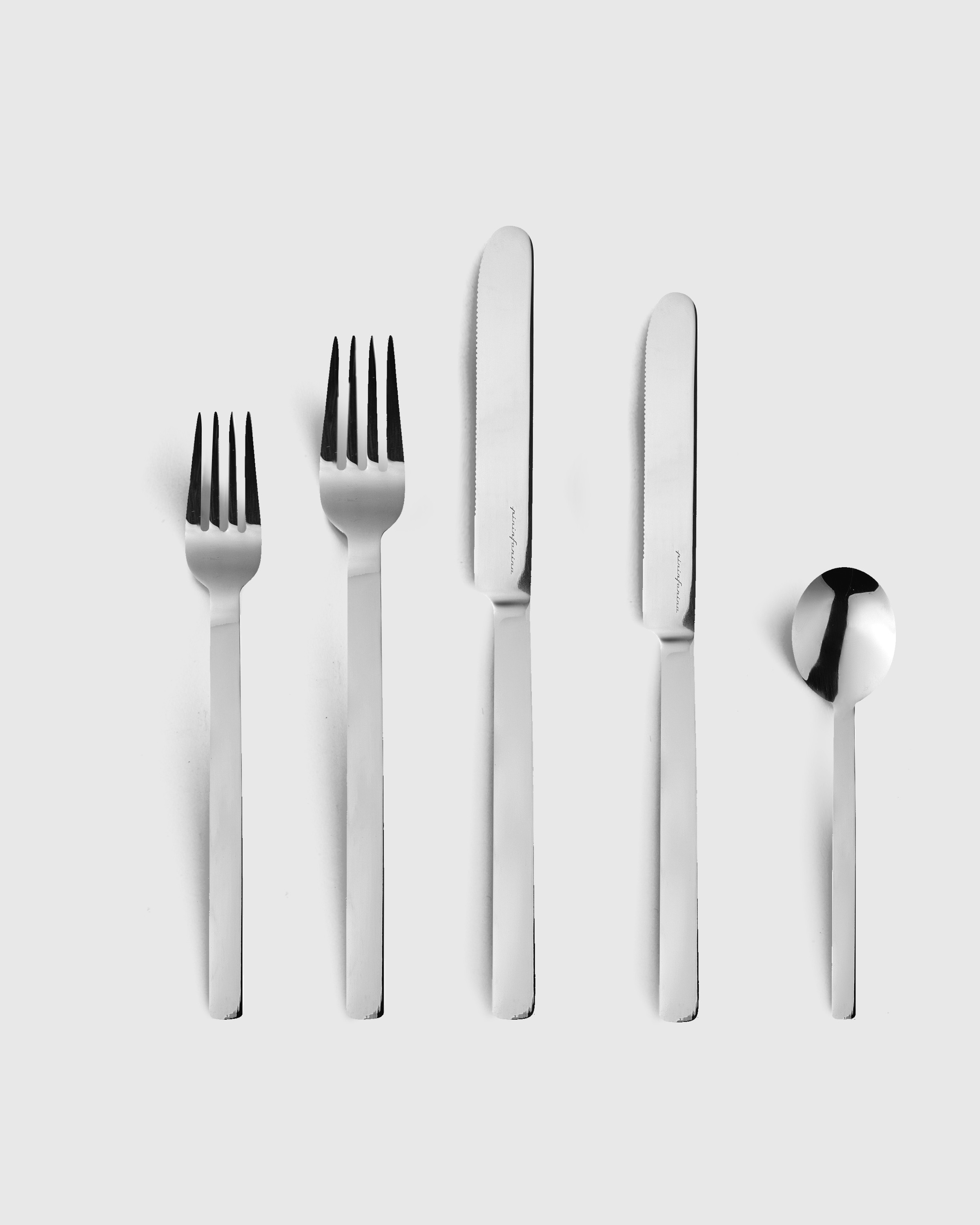 Quince | Mepra | Stile Flatware 20-Pc Set in Brushed Champagne, Stainless Steel | Quince