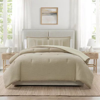 details by Becki Owens Cherie Stripe 4-Piece Matelasse Comforter Set, Assorted Colors and Sizes -... | Sam's Club