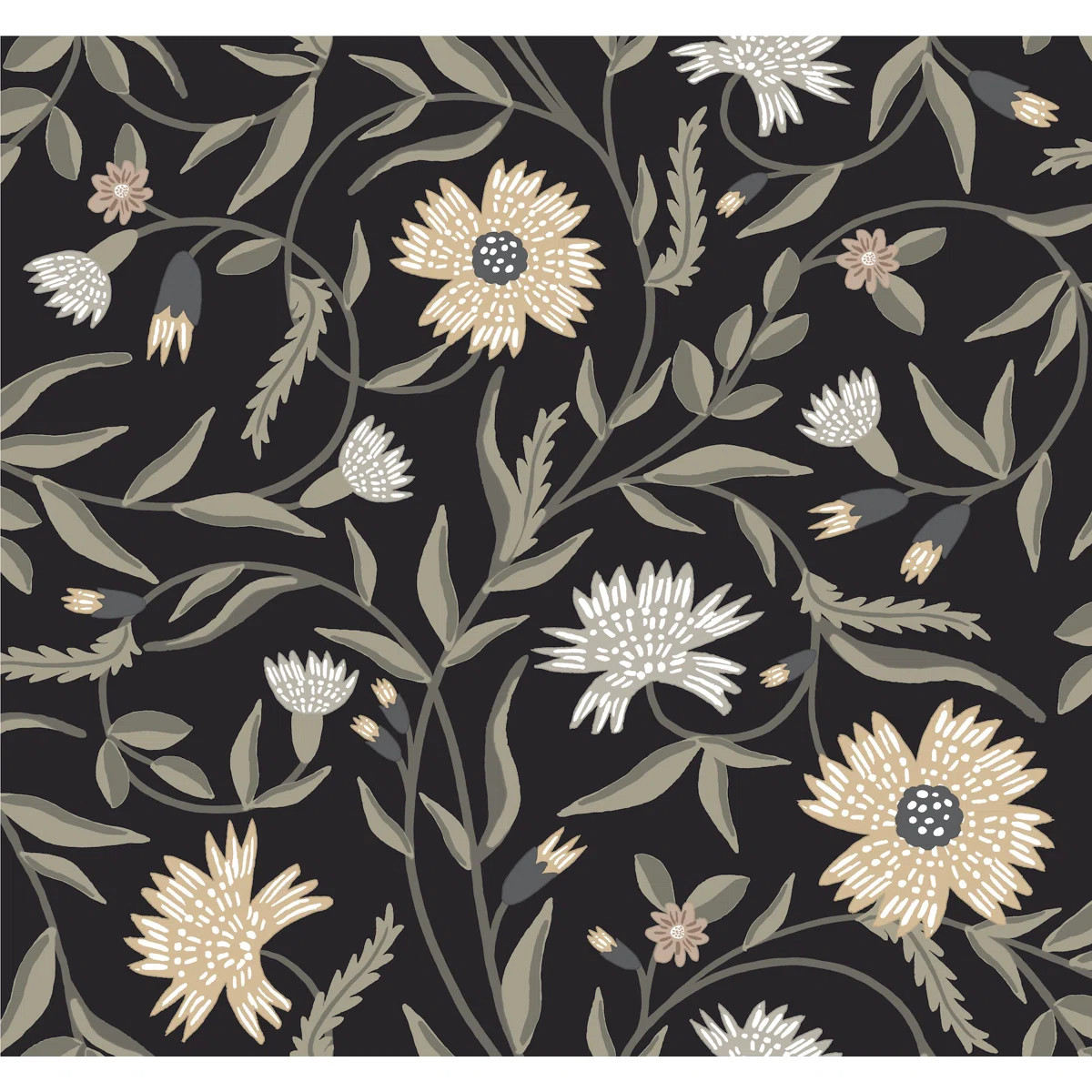 Rifle Paper Co. Aster Wallpaper & Reviews | Wayfair | Wayfair North America