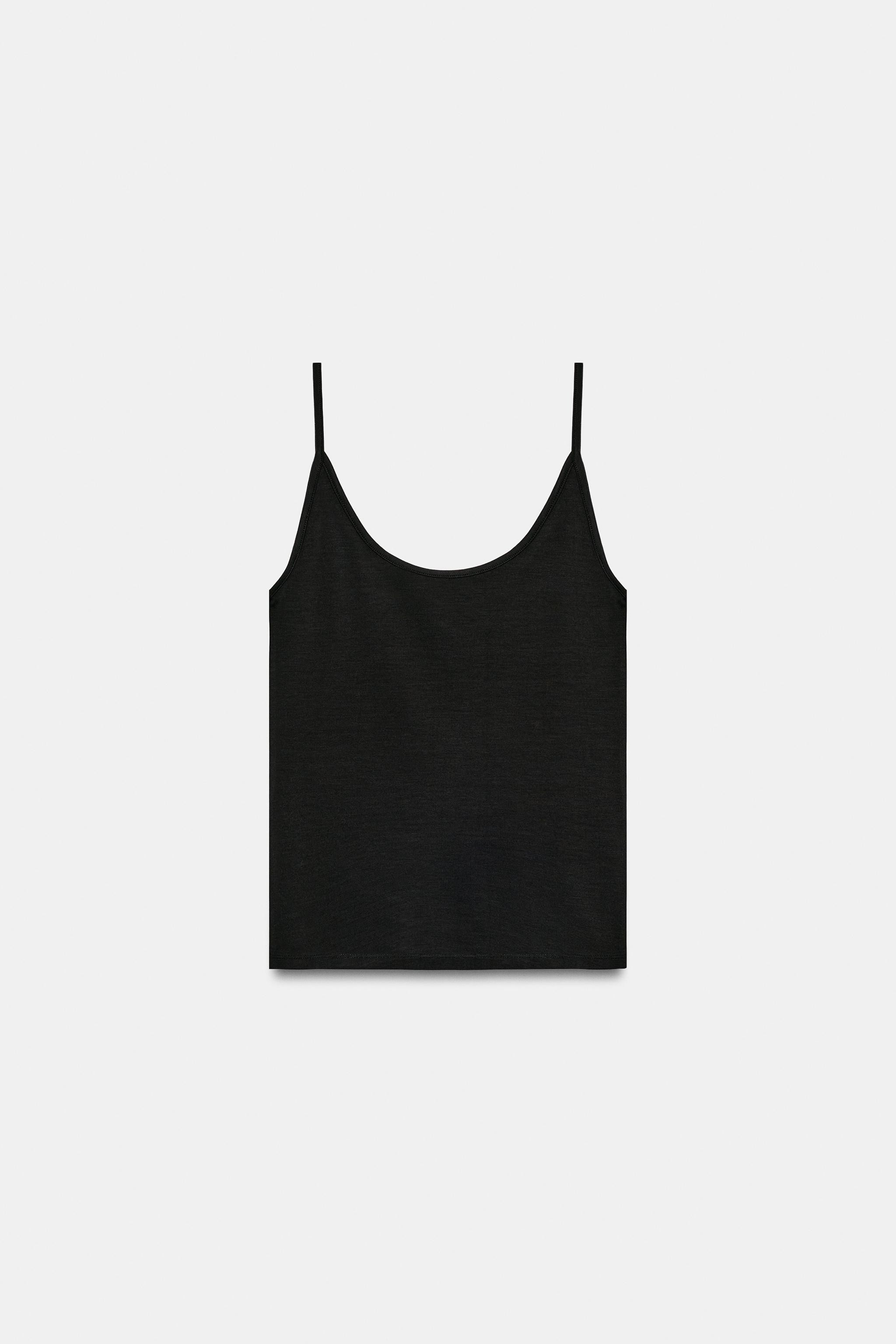 SPAGHETTI STRAP TOP | Zara US