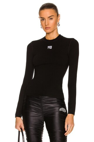 Long Sleeve Crewneck Top | FWRD 