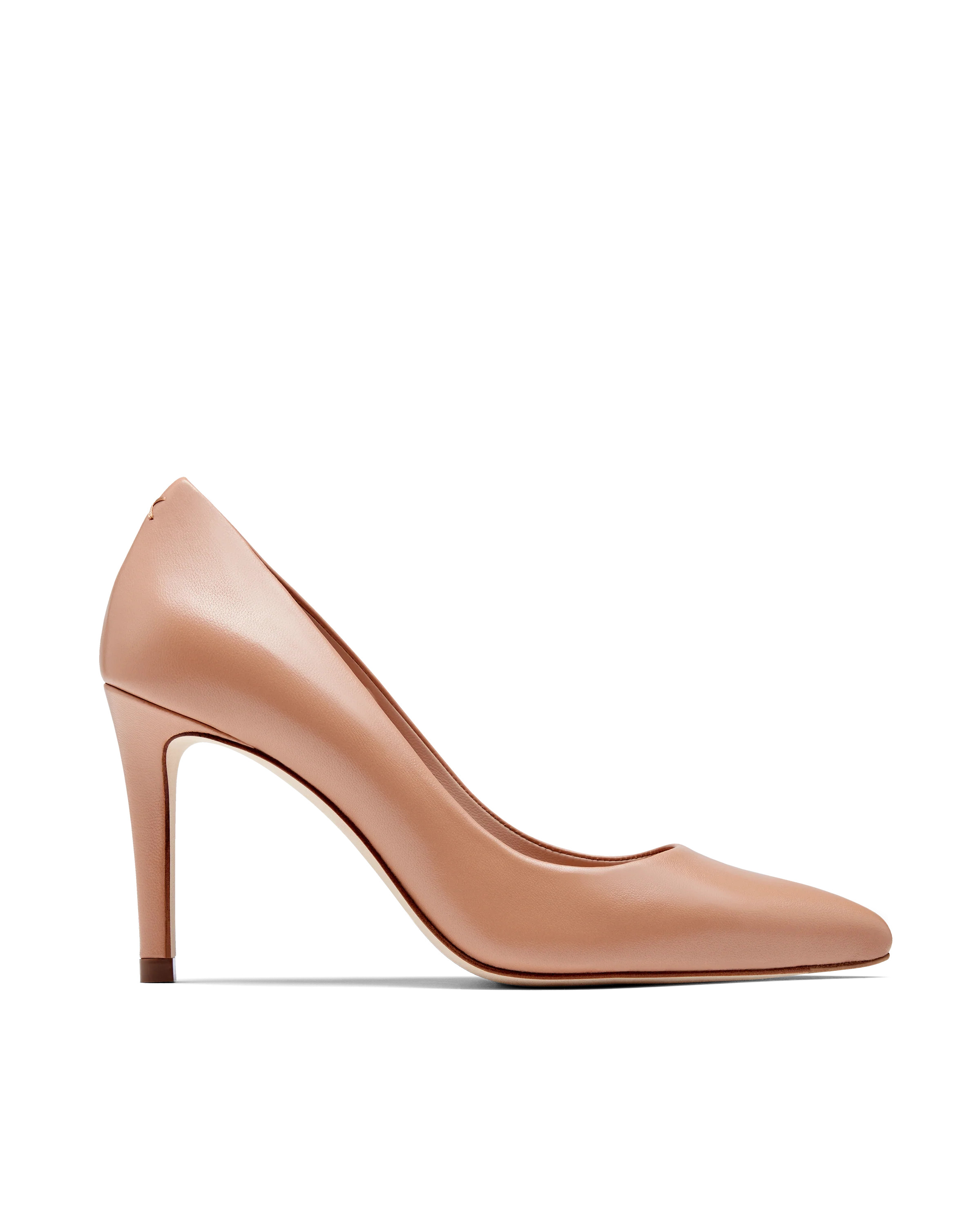 Alta: Almond Nappa | Inez Shoes, LLC