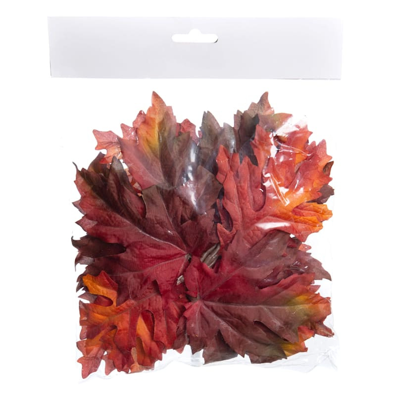 30-Piece Red Maple & Oak Leaf Scatters | At Home