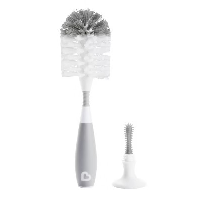 Munchkin Bristle Bottle Brush - Gray | Target