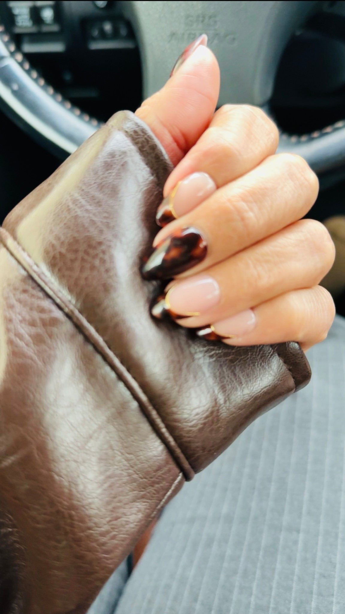 Fall nails / thanksgiving nails inspo 
🤎

#LTKBeauty #LTKmorningroutine #LTKgrwm