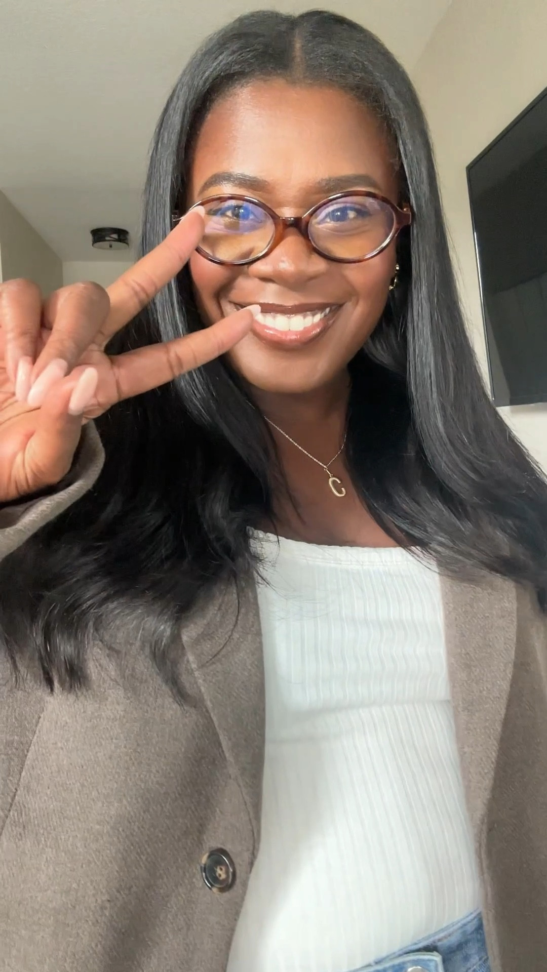 A very casual ootd…fall edition #blazer #oversizedjeans 

#LTKOver40 #LTKMidsize #LTKFindsUnder50