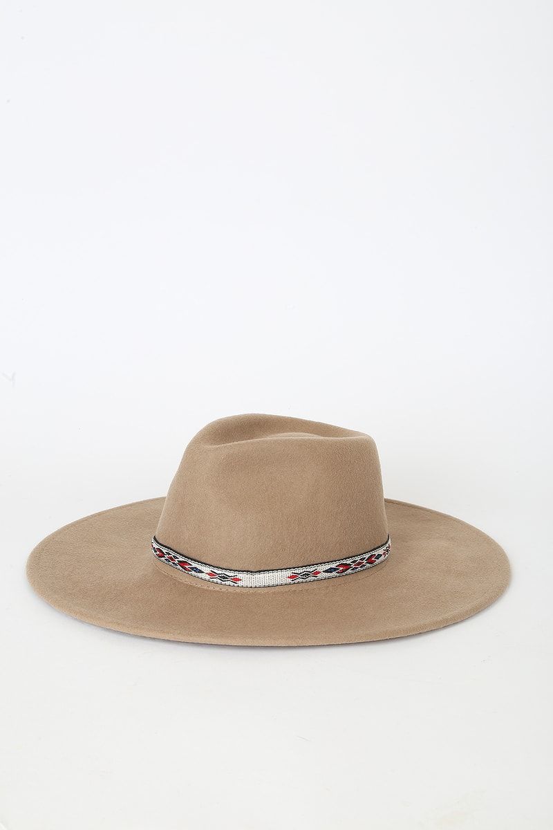 Jackson Light Brown Wool Fedora Hat | Lulus (US)
