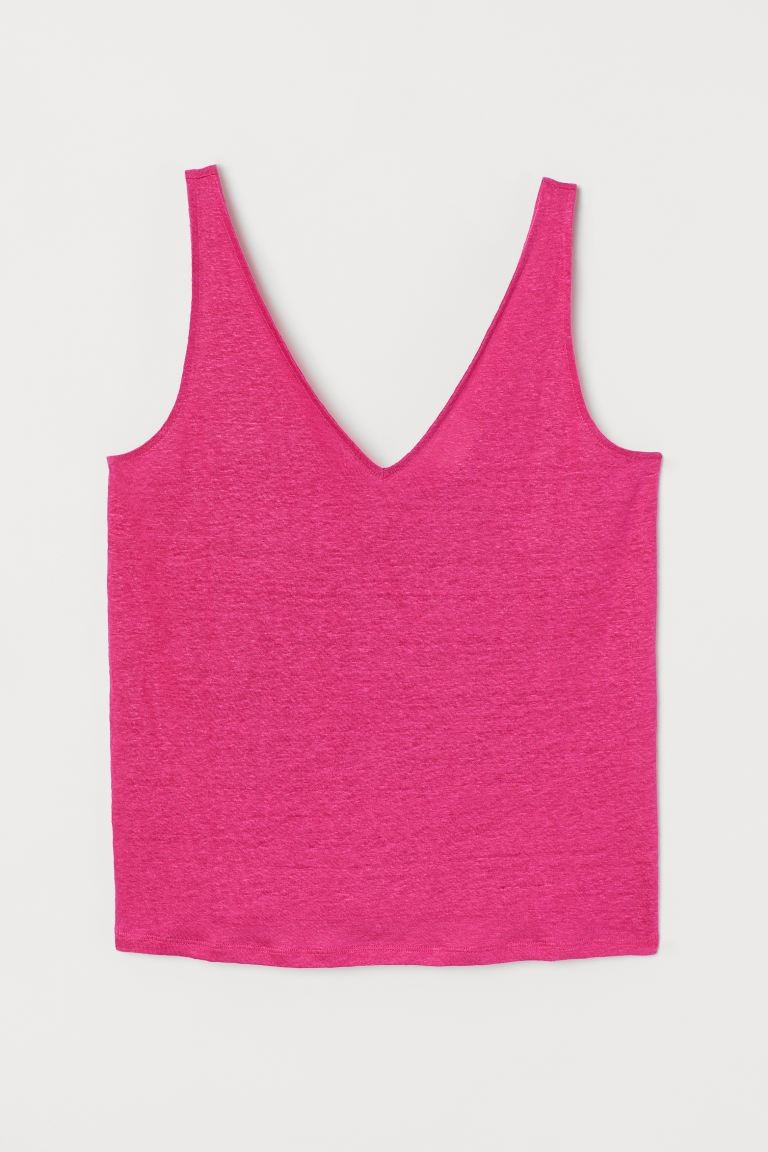 Linen Tank Top | H&M (US + CA)