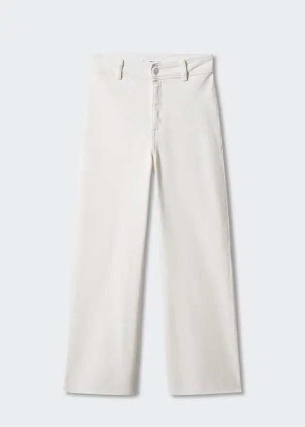 Jupe-culotte jean taille haute | MANGO (FR)