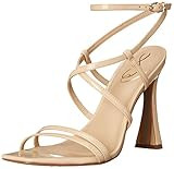 Sam Edelman Women's Lela Heeled Sandal, Light Latte, 7.5 | Amazon (US)