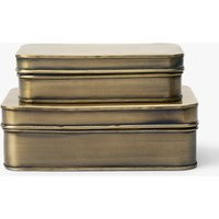 Harriet Brass Boxes (Set of 2) | McGee & Co. (US)