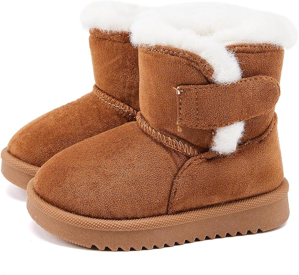 BMCiTYBM BABY Snow Boots Girls Boys Warm Winter | Amazon (US)