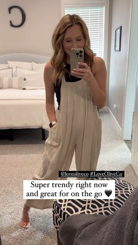 Such a cute trendy piece for Spring. If you haven’t added a jumpsuit to your Spring collection- this would be a great addition - so comfy and easy to change out the top underneath for different looks.

//
Love Olive Co
Love olives co jumpsuit 
Love Olive co overalls
Jumpsuits
Overalls

#LTKfindsunder100 #LTKstyletip