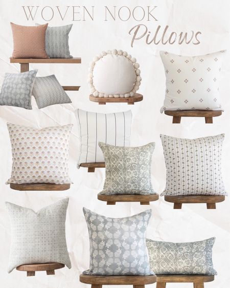 Woven Nook new pillow collections! Use code: HBHsale10 for 10% off!! 

#LTKsalealert #LTKSeasonal #LTKhome