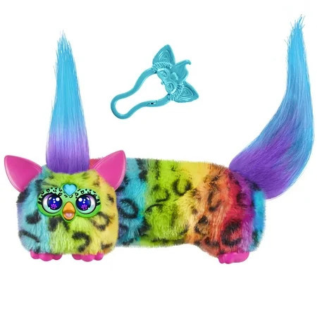 Furby DJ Furblets Can-Dee-Swirl Mini Electronic Plush Toy for Girls & Boys, Holiday Gifts for Kids, 6 and Up | Walmart (US)
