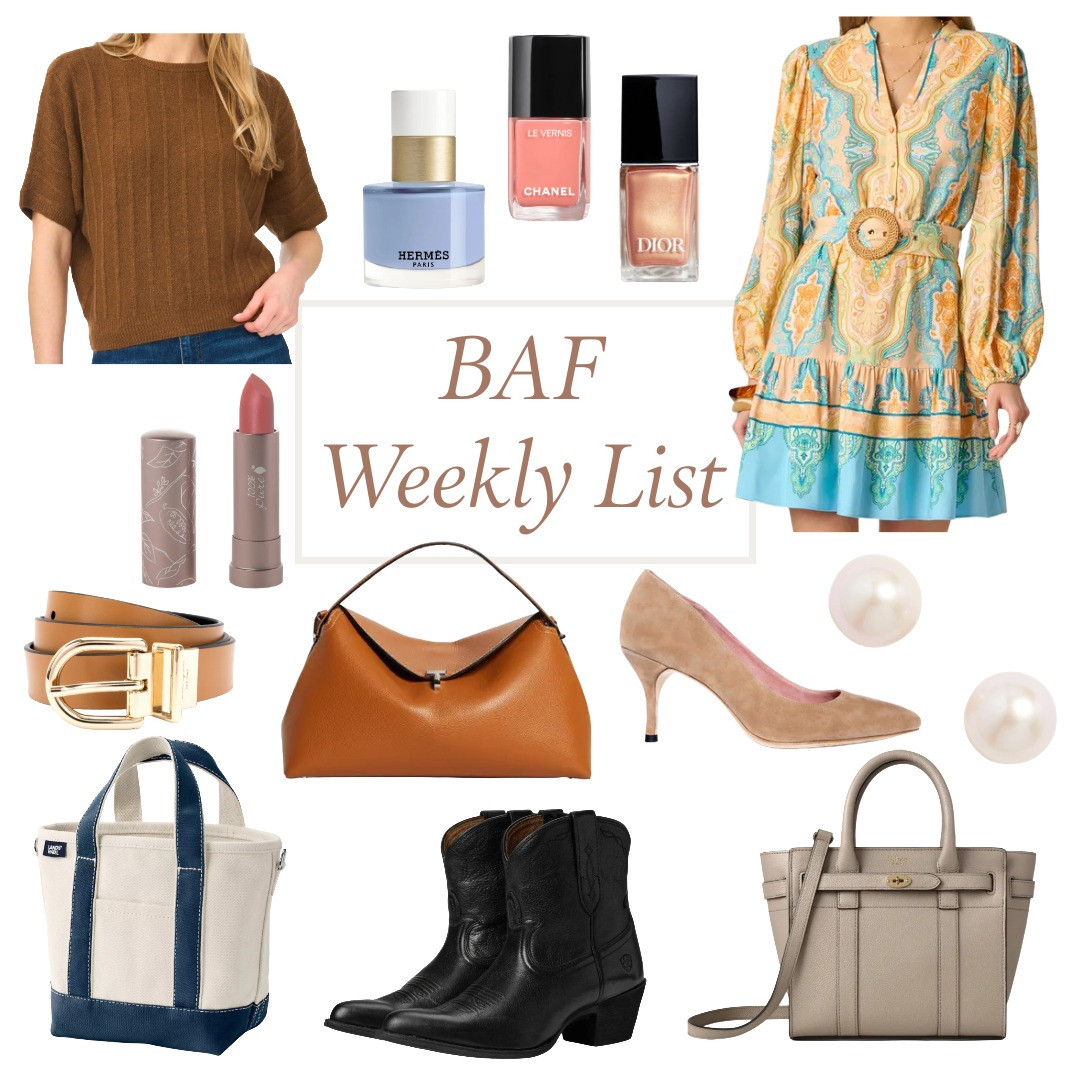 What's trending on the blog this week. Summer nail polish, pre-fall sale clothing, timeless style, and these fabulous high heels with arch support. Love! 

 #LTKOver40 #LTKPetite #LTKBeauty