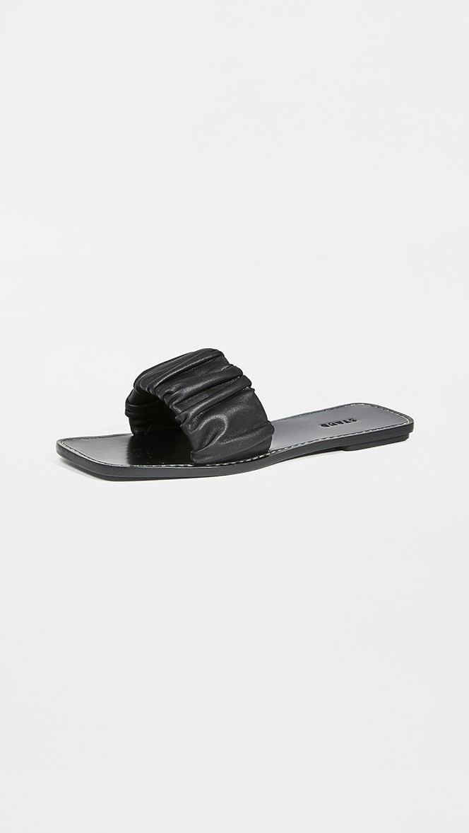 Nina Ruched Slides | Shopbop